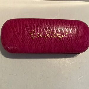 Lilly Pulitzer Fuchsia‎ Glasses Case
